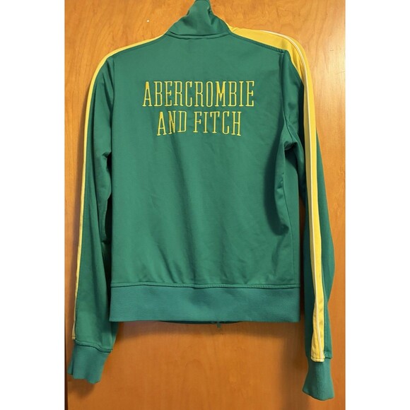 Abercrombie And Fitch Junior Girl Large Zip Track Jacket Streetwear Y2K Vintage - Picture 6 of 14